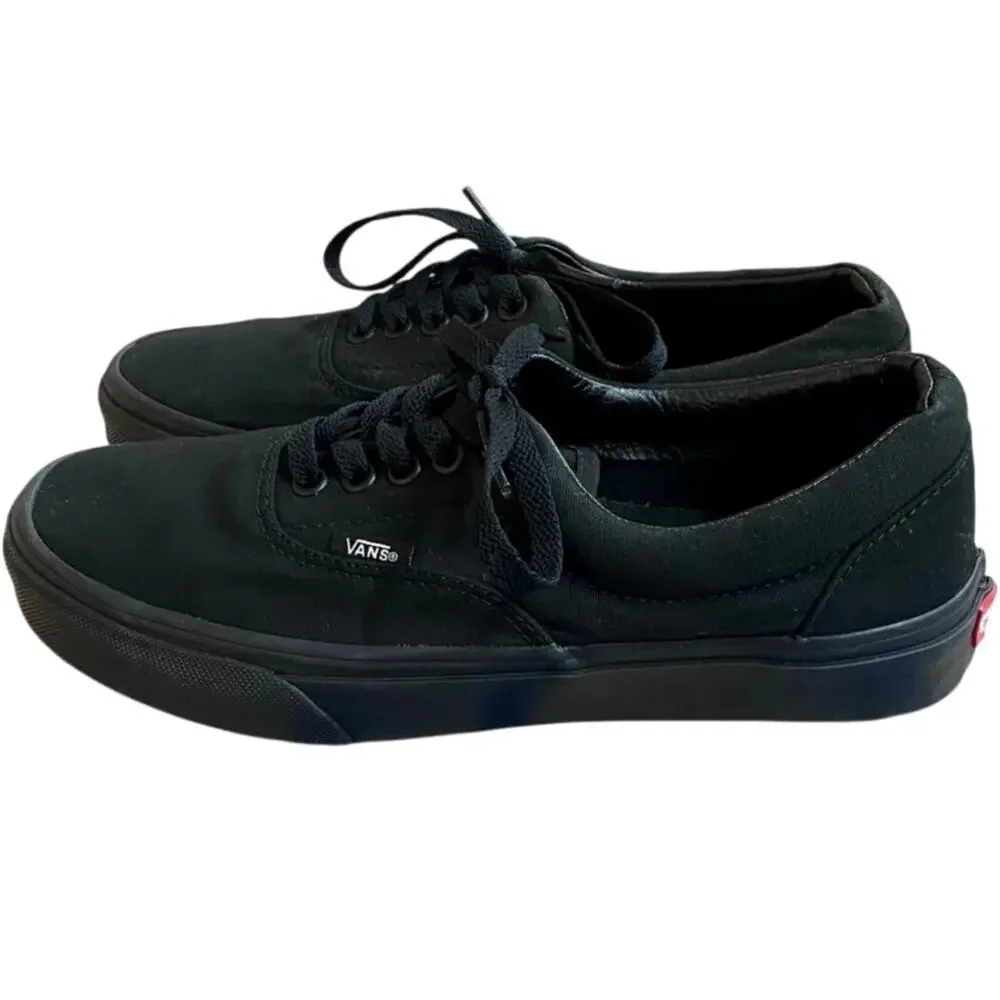 Vans Retro Classic Unisex Canvas Sneakers US Mens 7.5 Womens 9 Lace Up Shoes